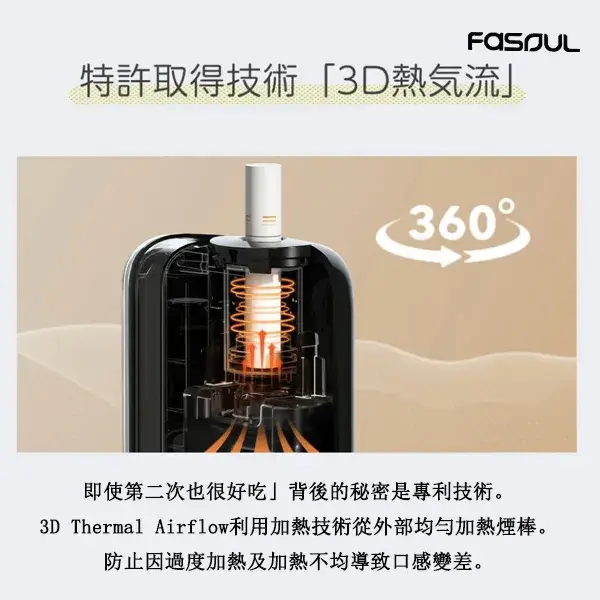 【馬卡龍5色正品現貨】Fasoul Q1 二回機|IQOS ILUMA TEREA 專用加熱菸主機|一顆煙彈抽兩次 省錢又過癮:圖片 8